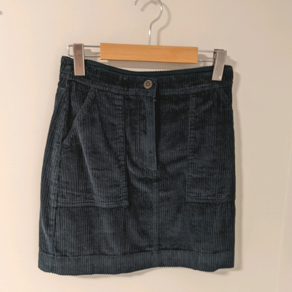 Corduroy Skirt